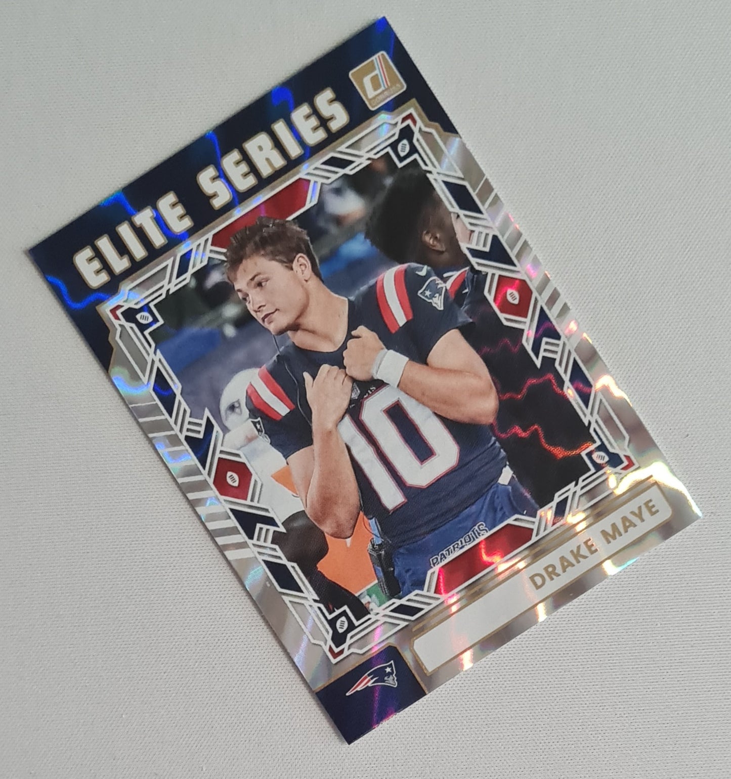 Drake Maye - 2025 Panini Donruss Football NFL New England Patriots - Elite Series - #TES-DMA