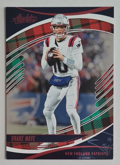 Drake Maye - 2025 Panini Absolute Football NFL New Engand Patriots #79