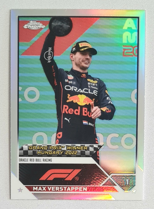 Max Verstappen - 2023 Topps F1 Oracle Red Bull Racing Formula 1 Magyar Nagydij 2022 #156