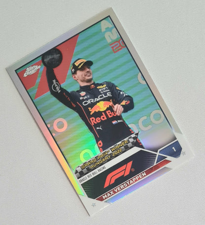 Max Verstappen - 2023 Topps F1 Oracle Red Bull Racing Formula 1 Magyar Nagydij 2022 #156
