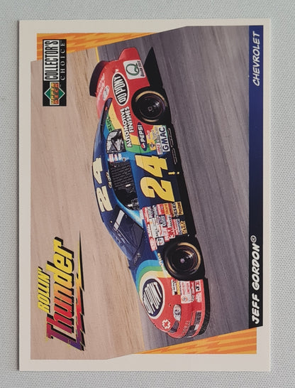 Jeff Gordon - 1997 Upper Deck Collector's Choice NASCAR Rollin' Thunder Chevrolet #60 (2 of 4)