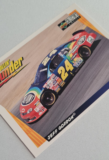 Jeff Gordon - 1997 Upper Deck Collector's Choice NASCAR Rollin' Thunder Chevrolet #60 (2 of 4)