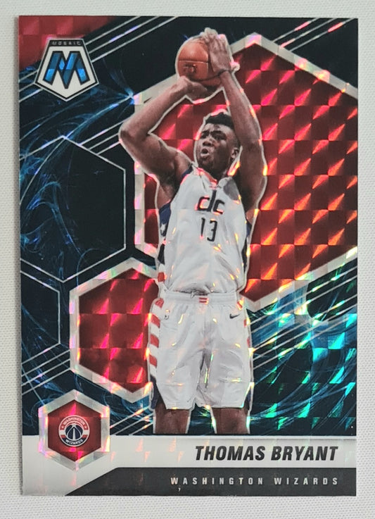 Thomas Bryant - 2020/21 Panini Mosaic Basketball NBA Washington Wizards #194