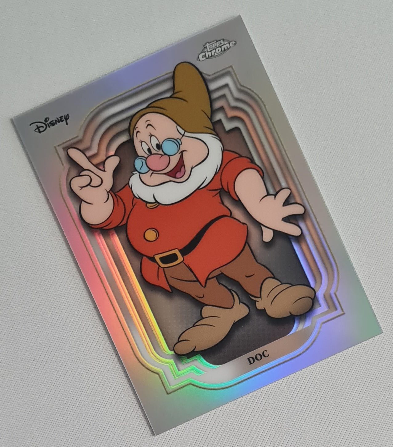 Doc - 2024 Topps Chrome Disney Pixar #8 Refractor
