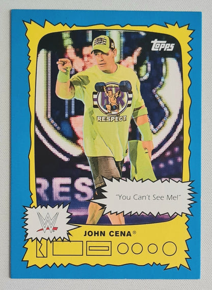 John Cena - 2021 Topps WWE Wrestling "The Superstars Speak!" #SS-4