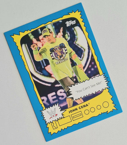 John Cena - 2021 Topps WWE Wrestling "The Superstars Speak!" #SS-4