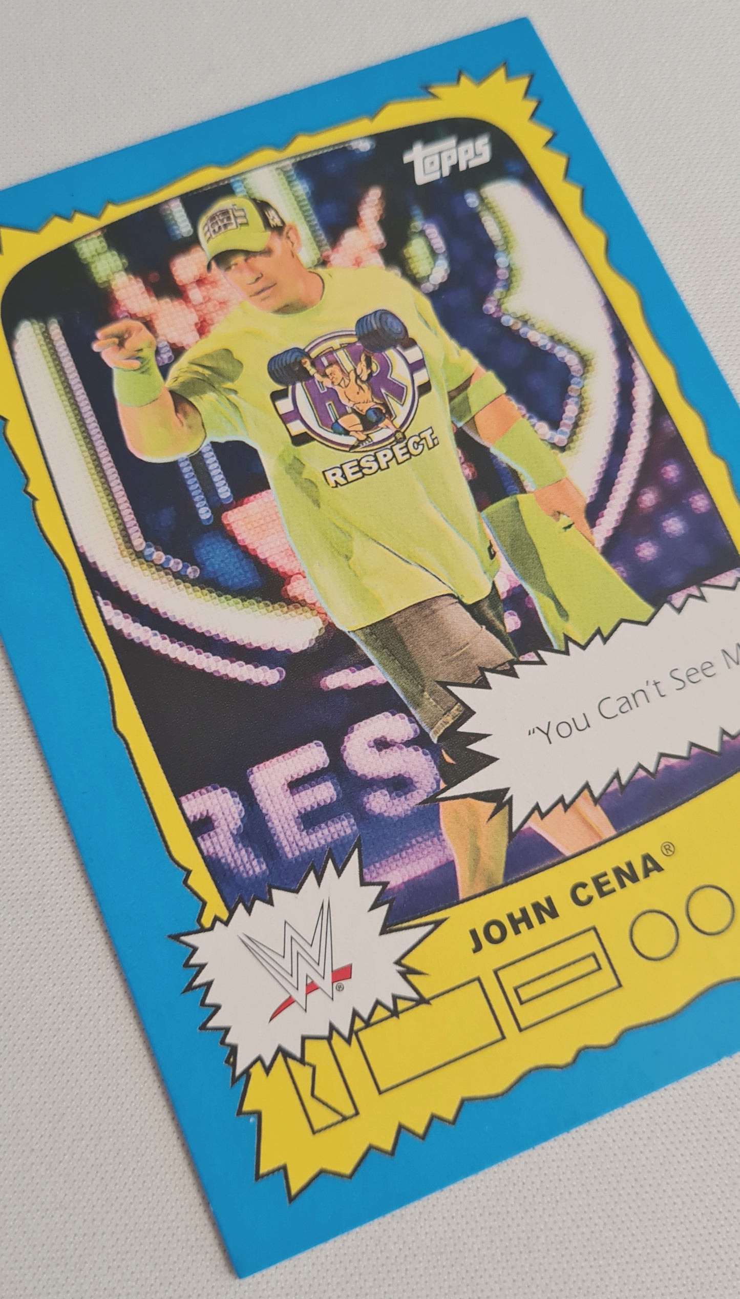 John Cena - 2021 Topps WWE Wrestling "The Superstars Speak!" #SS-4