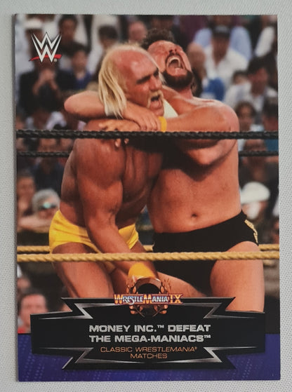 Million Dollar Man & Hulk Hogan - 2015 Topps WWE Wrestling WrestleMania IX #6 of 30