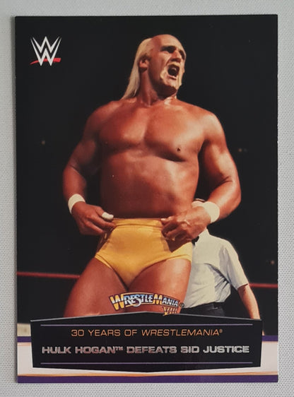 Hulk Hogan - 2014 Topps WWE Wrestling WrestleMania VIII #16 of 60