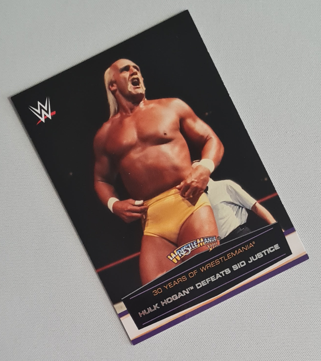 Hulk Hogan - 2014 Topps WWE Wrestling WrestleMania VIII #16 of 60