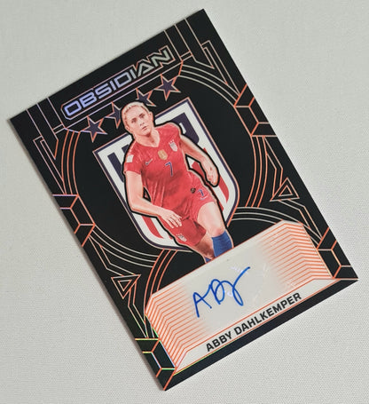 Abby Dahlkemper - 2024/25 Panini Obsidian Soccer Team USA Class of 2019 #19-ADA /149 /Autograph