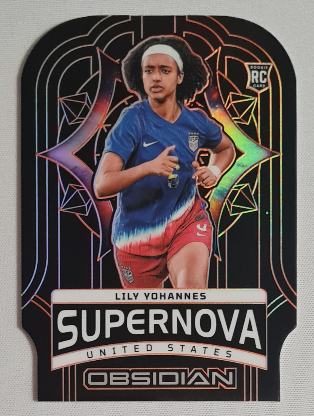 Lily Yohannes - 2024/25 Panini Obsidian Supernova Soccer Team USA (RC) #21 /75