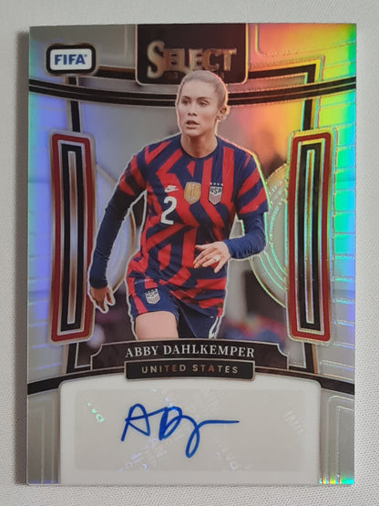 Abby Dahlkemper - 2023/24 Panini Prizm Select FIFA Soccer Team USA #S-AD Refractor /Autograph