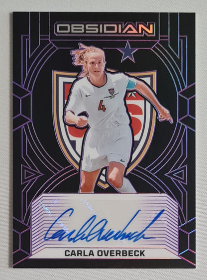 Carla Overbeck - 2024/25 Panini Obsidian Soccer Team USA Class of 1999 #99-COV /50 /Autograph