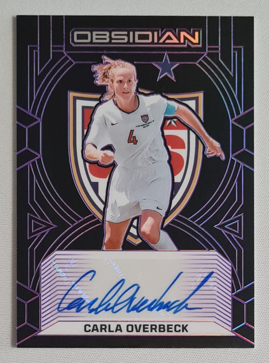 Carla Overbeck - 2024/25 Panini Obsidian Soccer Team USA Class of 1999 #99-COV /50 /Autograph