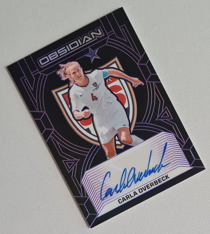 Carla Overbeck - 2024/25 Panini Obsidian Soccer Team USA Class of 1999 #99-COV /50 /Autograph
