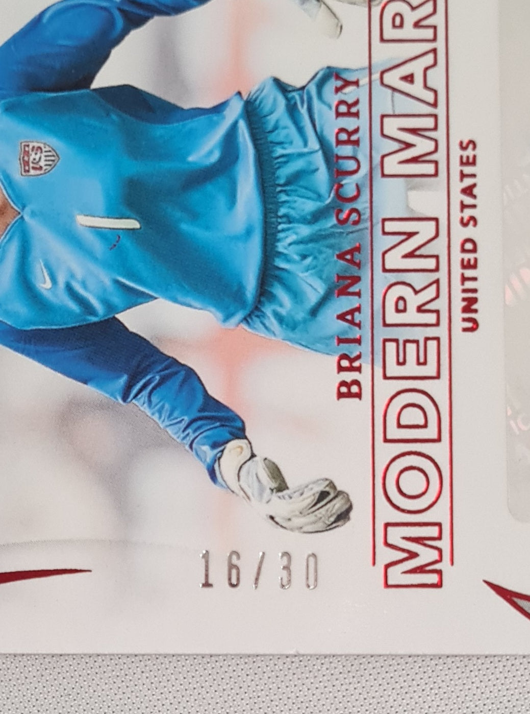 Briana Scurry - 2024/25 Panini Immaculate Collection Modern Marks Soccer Team USA #MM-BSC /30 /Autograph