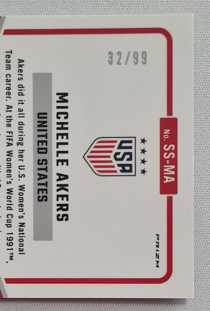 Michelle Akers - 2024/25 Panini Donruss Soccer Team USA Signature Series #SS-MA /99 /Autograph