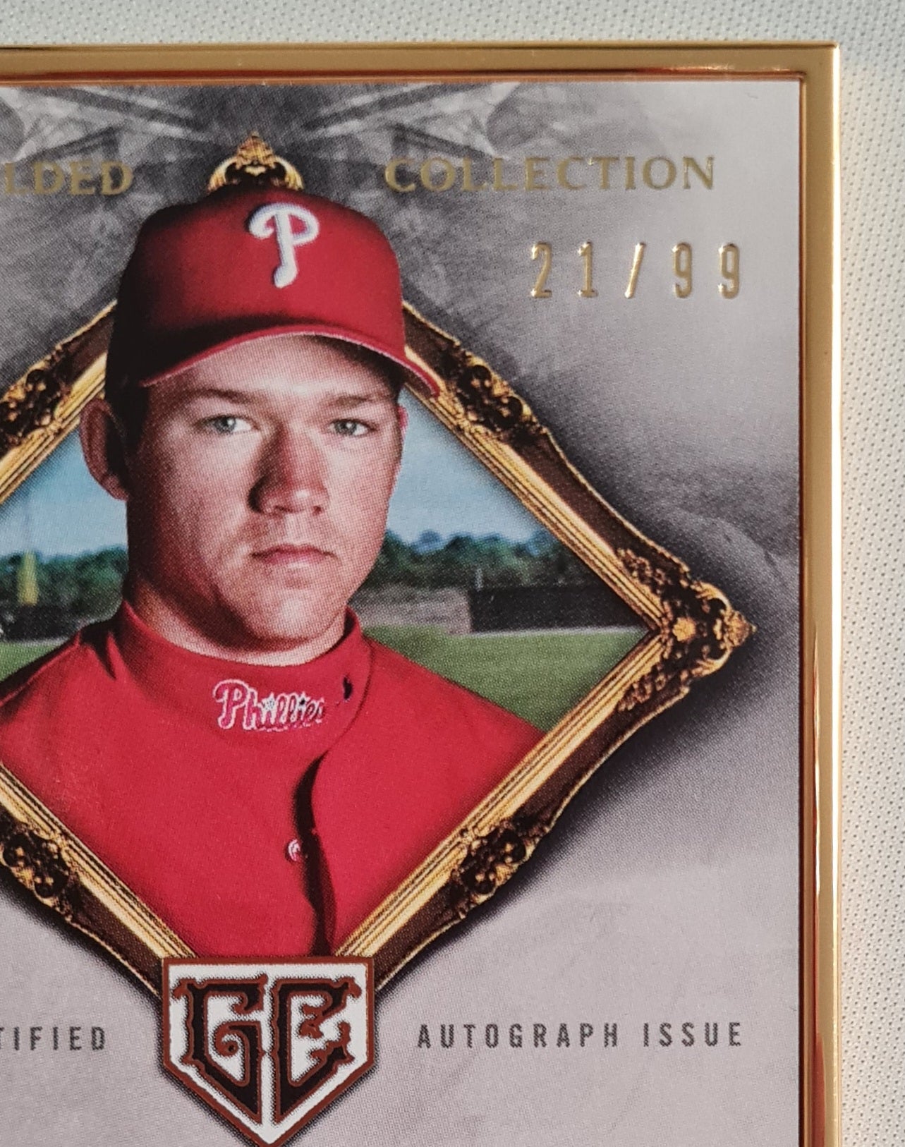 Scott Rolen - 2023 Topps Gilded Collection "Gold Framed" #HAFA-SR /99 /On Card Autograph