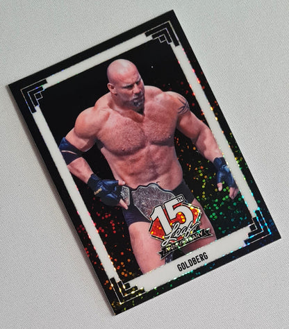 Goldberg - 2025 Leaf Trading Cards 15th Aniversary WWE Wrestling #91B-63 /2 RARE !