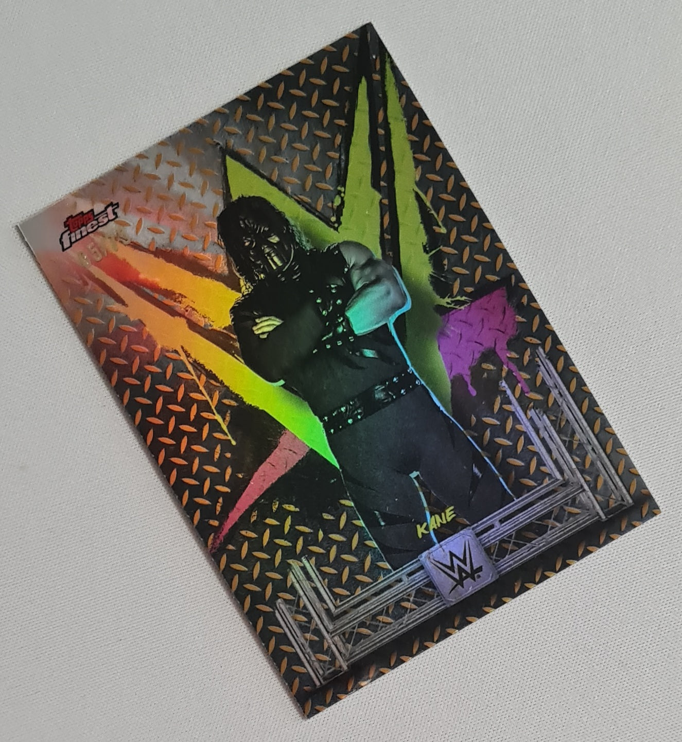 Kane - 2025 Topps Finest WWE Wrestling #20 Common Gold /75