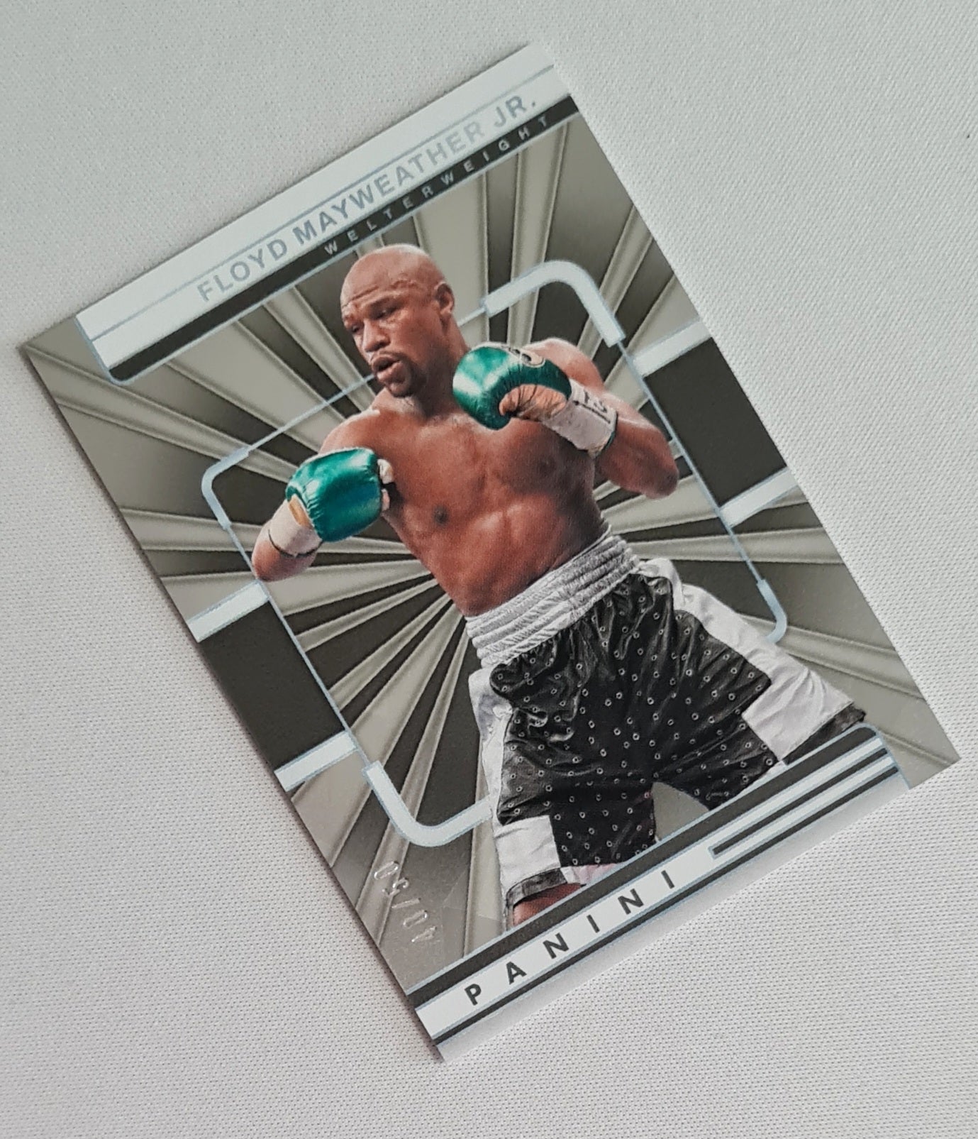 Floyd Mayweather Jr. - 2025 Panini America Boxing Fighter Welterweight #21 /50