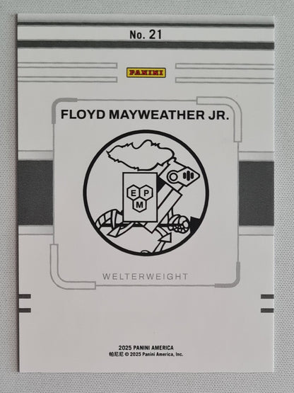 Floyd Mayweather Jr. - 2025 Panini America Boxing Fighter Welterweight #21 /50