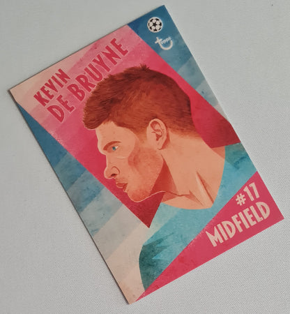 Kevin de Bruyne - 2021 Topps Manchester City (CL) #17