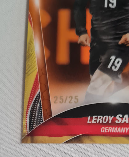Leroy Sane - 2024 Topps Chrome UEFA Euro 2024 Germany #127 /25