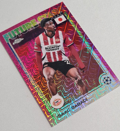 Isaac Babadi - 2025 Topps Chrome Future Stars PSV Eindhoven #194 Pink /125