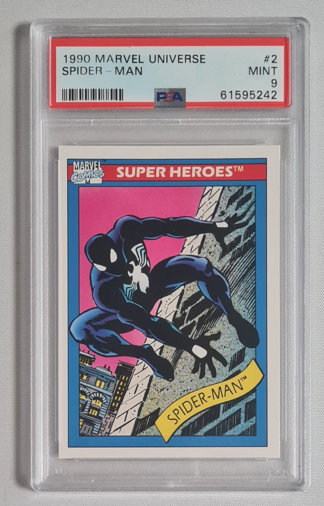 Spider-Man - 1990 Marvel Universal Super Heroes (Marvel Comics) #2 PSA 9 MINT