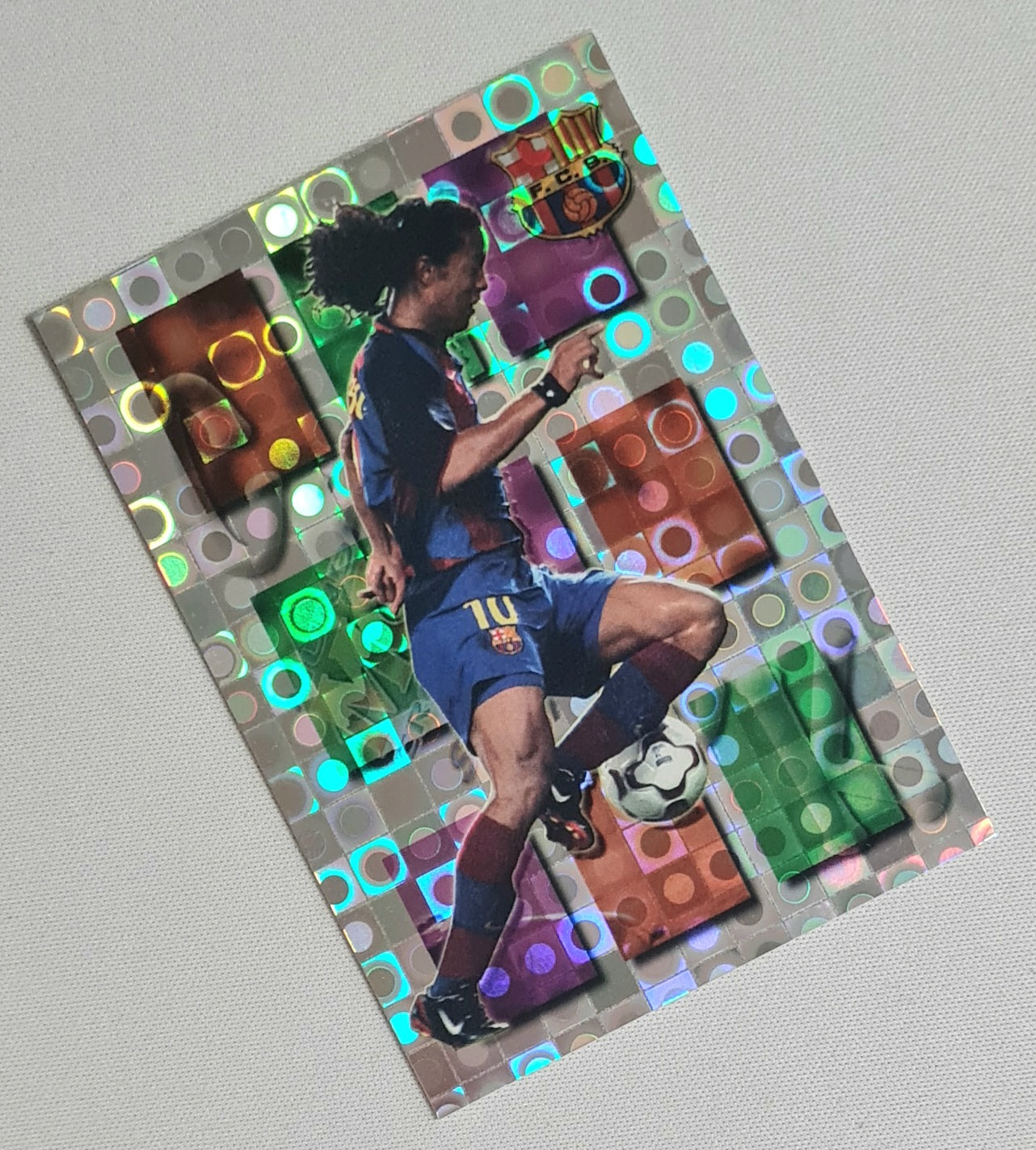 Ronaldinho - 2003 Las Fichas de La Liga El Crack LFP FC Barcelona #161