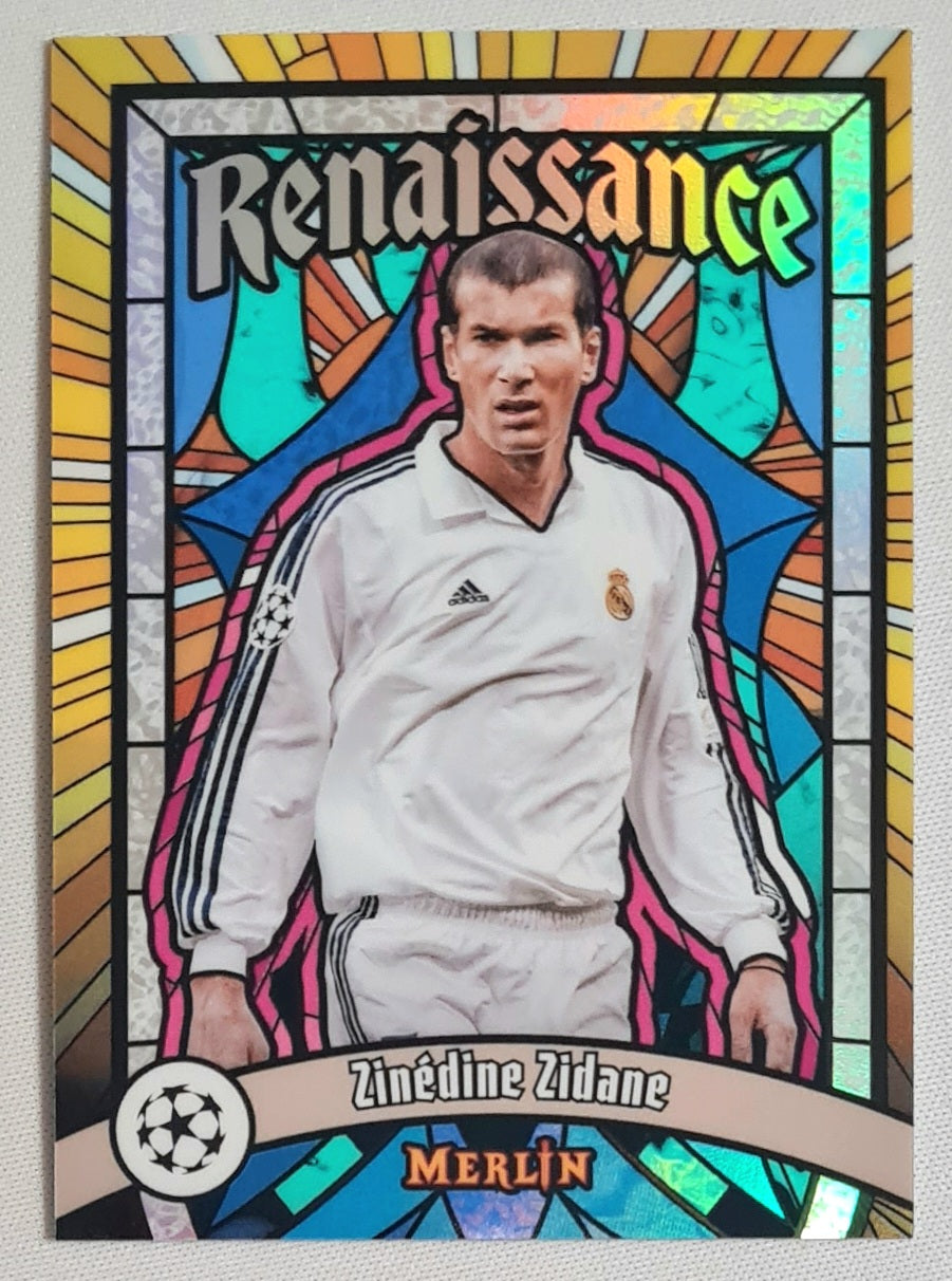 Zinedine Zidane - 2025 Topps Merlin Renaissance Real Madrid C.F. #R-16