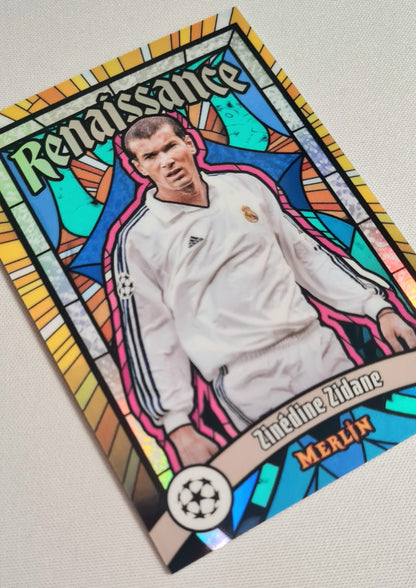Zinedine Zidane - 2025 Topps Merlin Renaissance Real Madrid C.F. #R-16