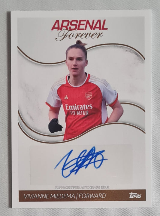 Vivianne Miedema - 2024 Topps Arsenal Forever #AW-VM /Autograph