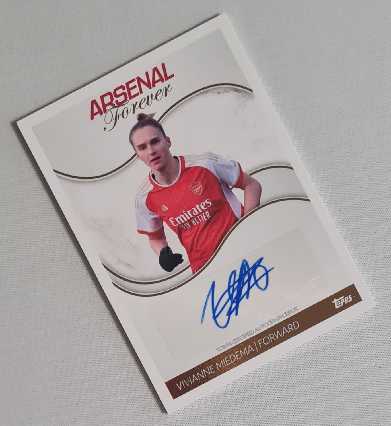 Vivianne Miedema - 2024 Topps Arsenal Forever #AW-VM /Autograph