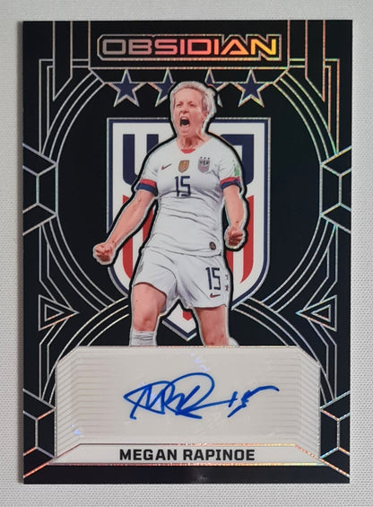 Megan Rapinoe - 2024/25 Panini Obsidian Soccer Team USA Class of 2019 #19-MR /49 /Autograph