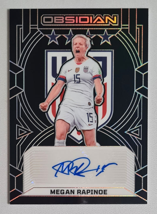 Megan Rapinoe - 2024/25 Panini Obsidian Soccer Team USA Class of 2019 #19-MR /49 /Autograph