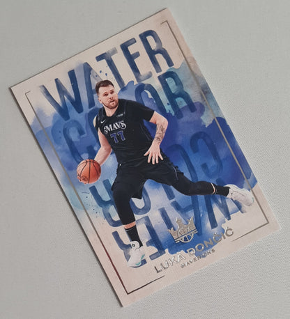 Luka Doncic - 2024/25 Panini Court Kings Basketball NBA Mavericks Water Colors #9