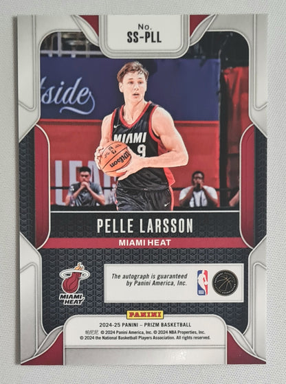 Pelle Larsson - 2024/25 Panini Prizm Basketball NBA Miami Heat (RC) Sensational Signatures #SS-PLL /Autograph