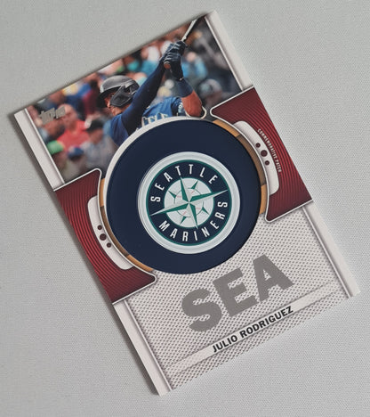 Julio Rodriguez - 2023 Topps MLB Seattle Mariners SEA #TLP-JR /Patch Relic Card