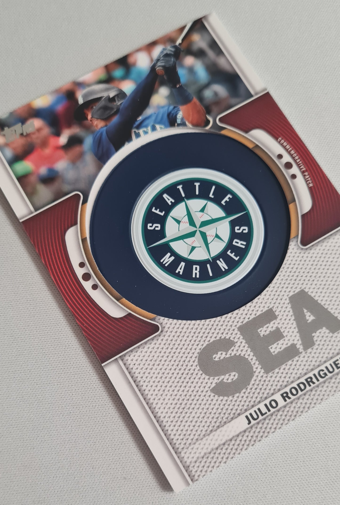 Julio Rodriguez - 2023 Topps MLB Seattle Mariners SEA #TLP-JR /Patch Relic Card