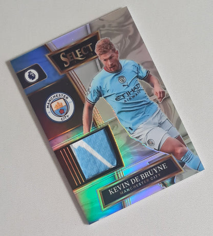 Kevin de Bruyne - 2022/23 Panini Select Prizm Premier League Soccer Manchester City #SW-KDB /Patch