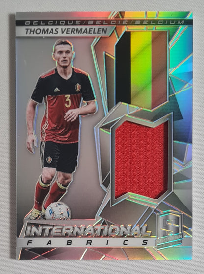 Thomas Vermaelen - 2016/17 Panini Spectra Soccer National Team Belgium International Fabrics #IF-TV /Patch