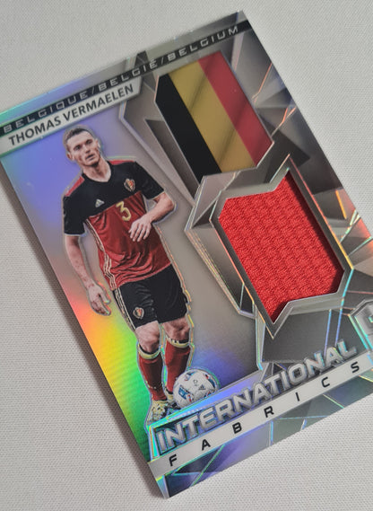 Thomas Vermaelen - 2016/17 Panini Spectra Soccer National Team Belgium International Fabrics #IF-TV /Patch