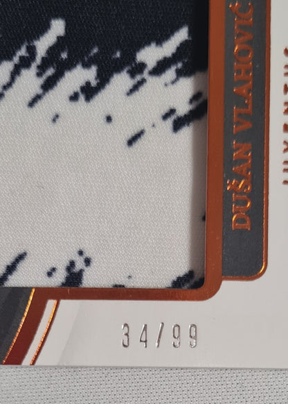 Dusan Vlahovic - 2023/24 Panini Immaculate Soccer The Standard - Juventus #TS-DV /99 /Autograph