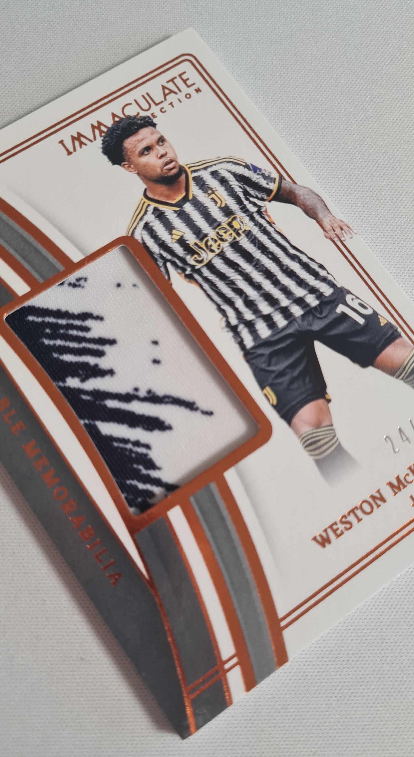 Weston McKennie - 2023/24 Panini Immaculate Collection Soccer Juventus #RM-WM /99 /Patch