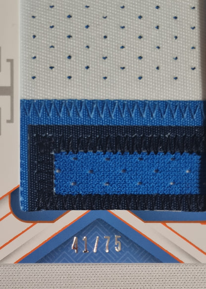 Nikola Topic - 2024/25 Panini National Treasures Basketball NBA Oklahoma City Thunder (RC) #157 /75 /Patch