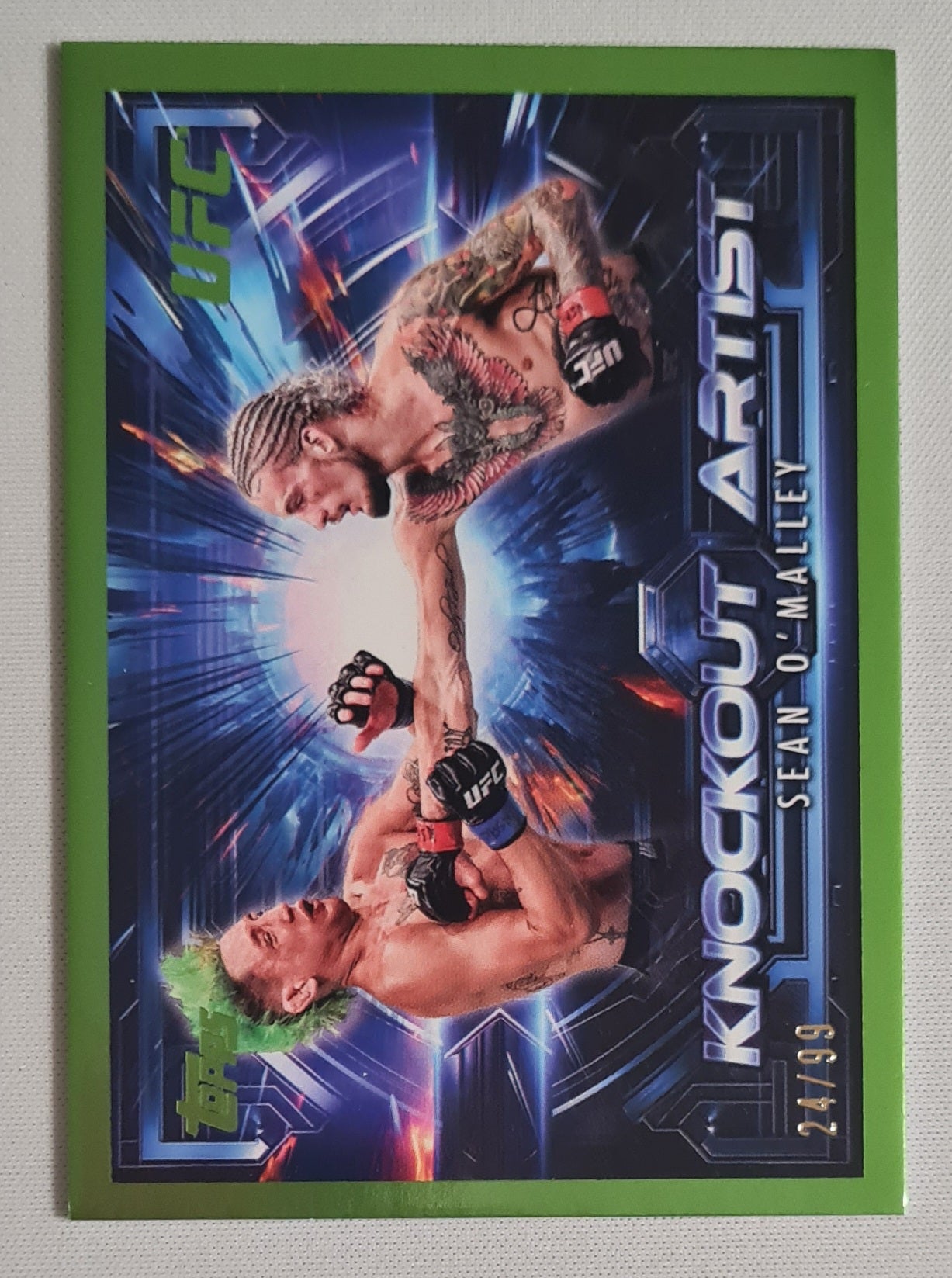Sean O'Malley - 2025 Topps UFC Fighters Bantamweight Knockout Artist #KA-17 /99