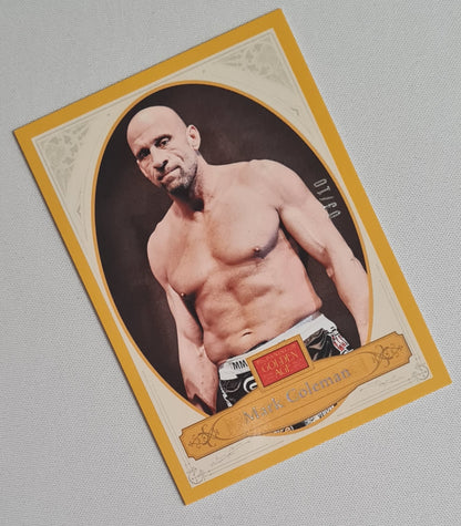 Mark Coleman - 2025 Panini Combat Anthology Fighter Golden Age #19 /10